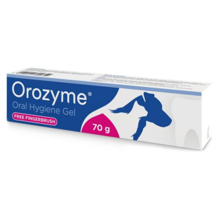 Orozyme OROZYME zubní gel pro psy a kočky 70g