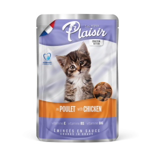Plaisir cat Kitten kuřecí 100g