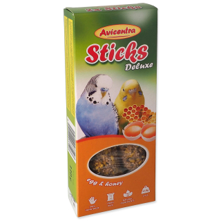 Tyčinky s medem a vejci pro andulky (2ks)