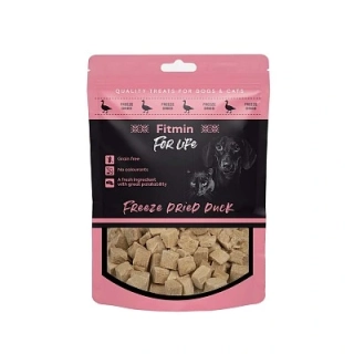 Fitmin For Life Mrazem sušená kachní pochoutka pro psy a kočky 30g